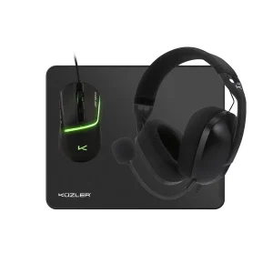Küzler NEXTRON-1: Combo Gamer 3 en 1 con Audio Envolvente, Mouse RGB y Mousepad Pro
