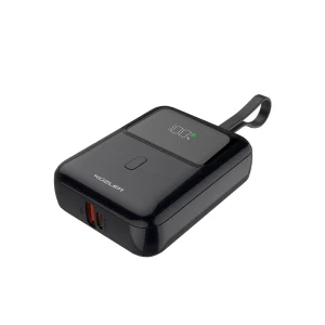 Küzler ZENTIQ-101: Mini Powerbank 10,000 mAh con Carga Ultra Rápida 22.5W y Cable USB-C