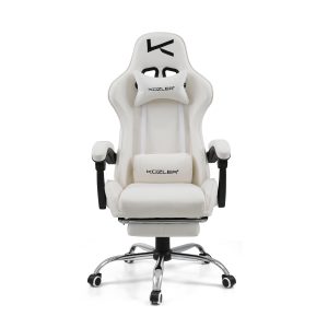 KUZLER SILLA GAMER ALL WHITE RIK-101AW