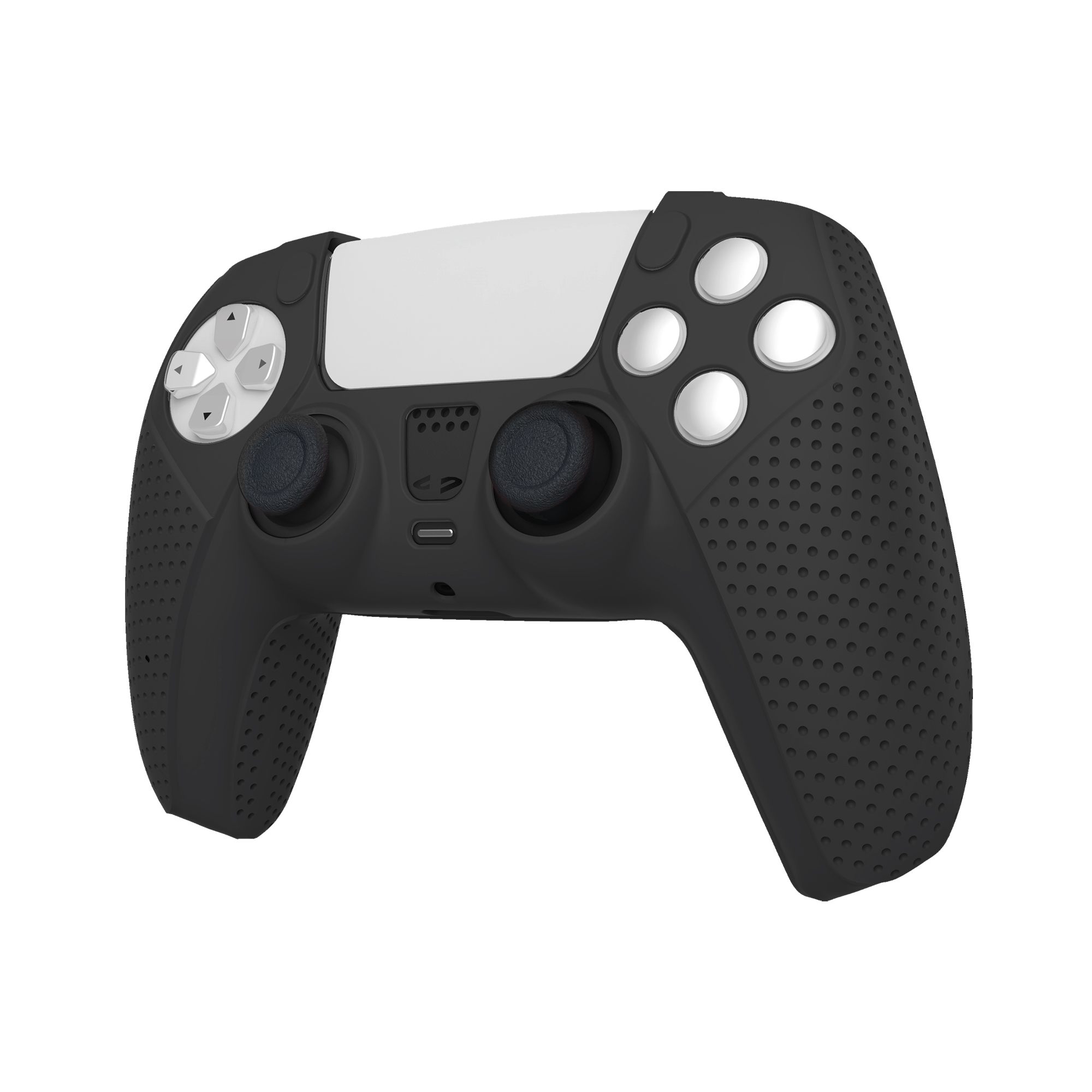 KUZLER SILICON CASE NEGRO PARA MANDO PS5 HALTBAR-103 - Imagen 2