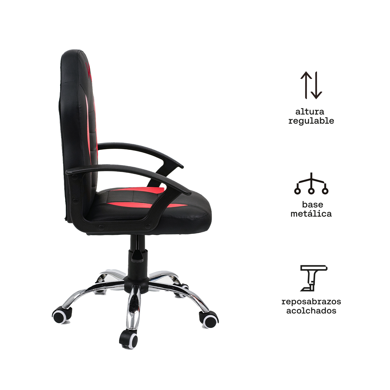 KUZLER SILLA GAMER KIDS ROJA TARN-101RE - Imagen 2