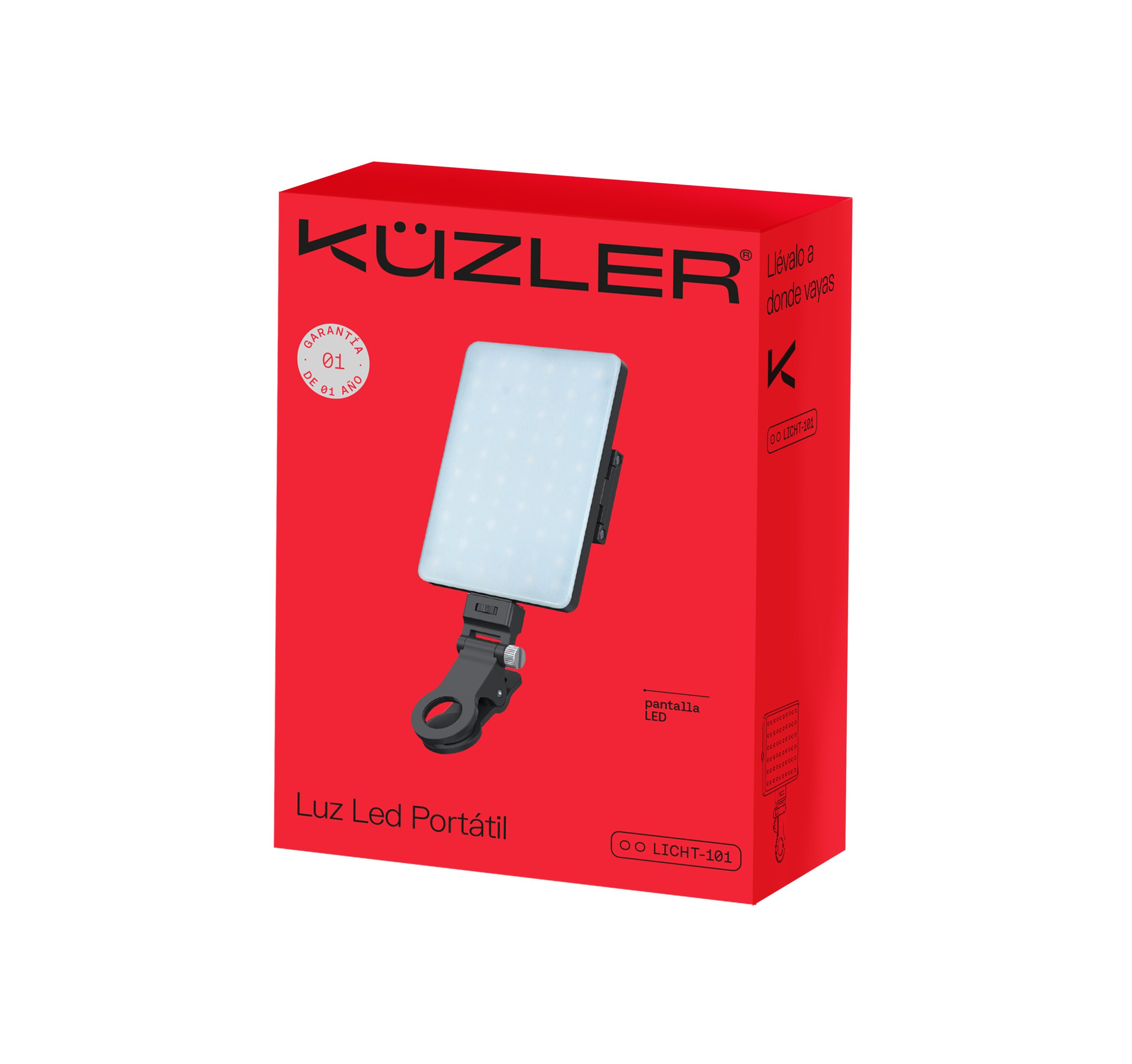 KUZLER LUZ LED BICOLOR LCD DISPLAY LICHT-101 - Imagen 5