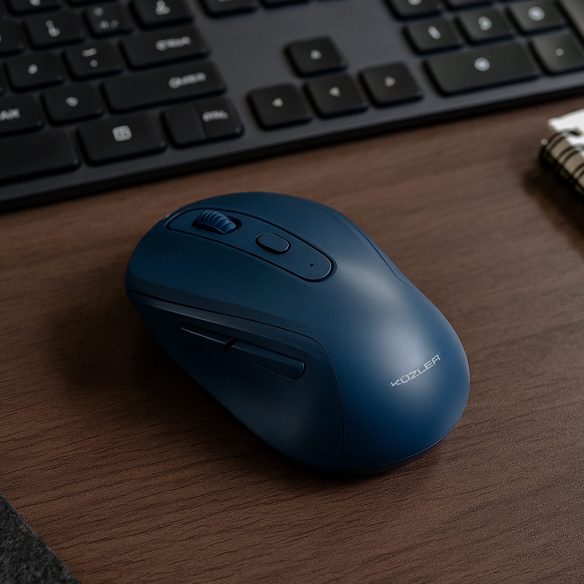 KUZLER MOUSE BT RECARGABLE SILENCIOSO AZUL FONZ-101A - Imagen 5