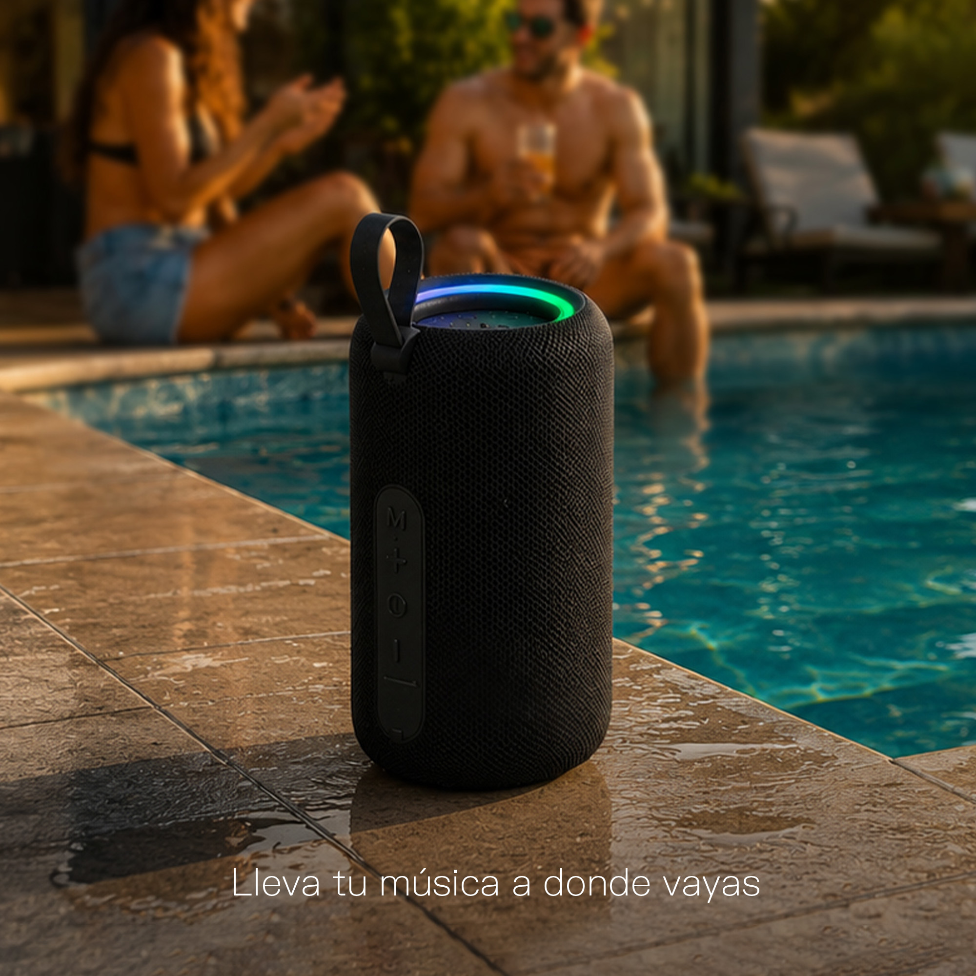 KUZLER PARLANTTE PORTATIL NEGRO 400W ECHOBOOM-L1 - Imagen 6