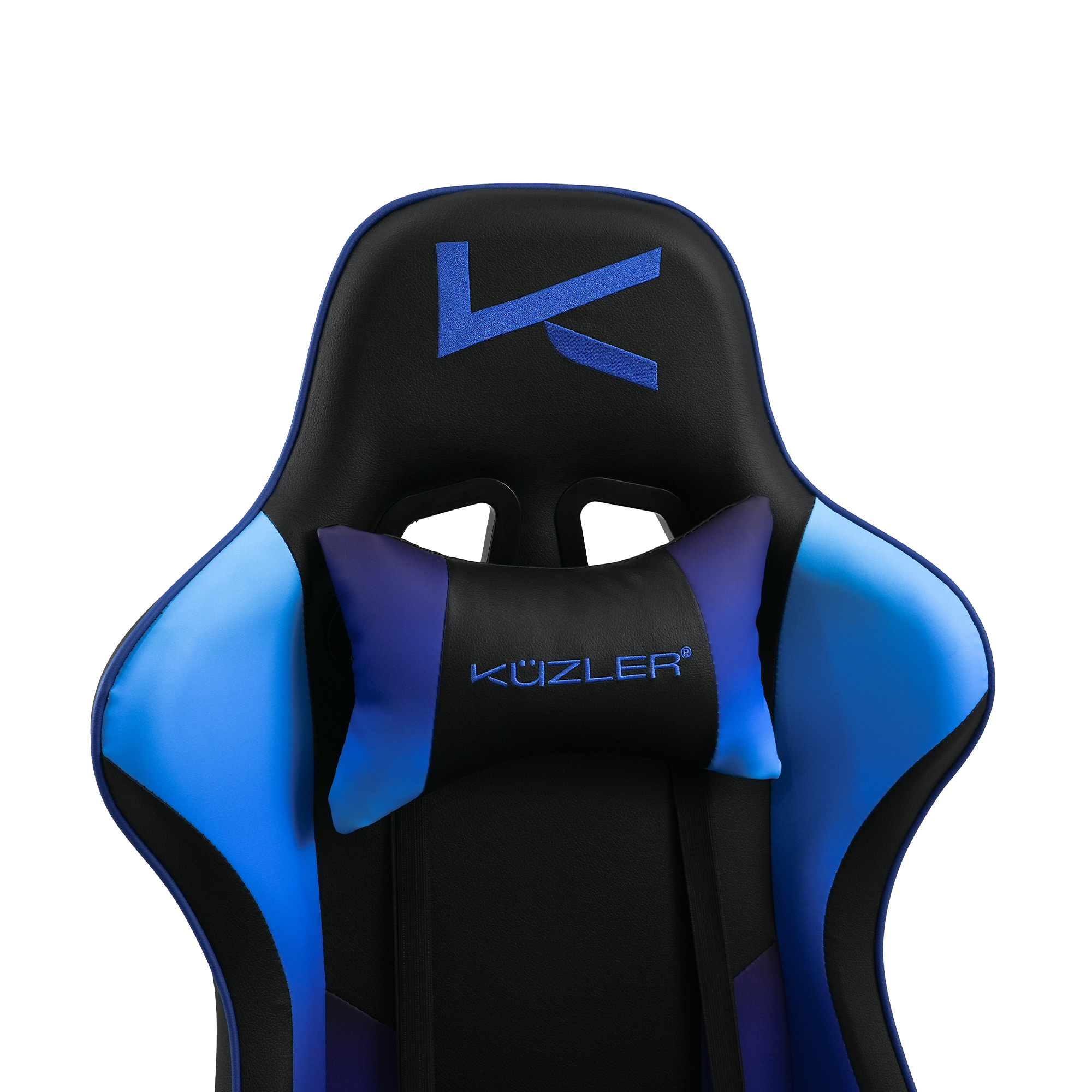 KUZLER SILLA GAMER NEGRO-AZUL RIK-101A - Imagen 3