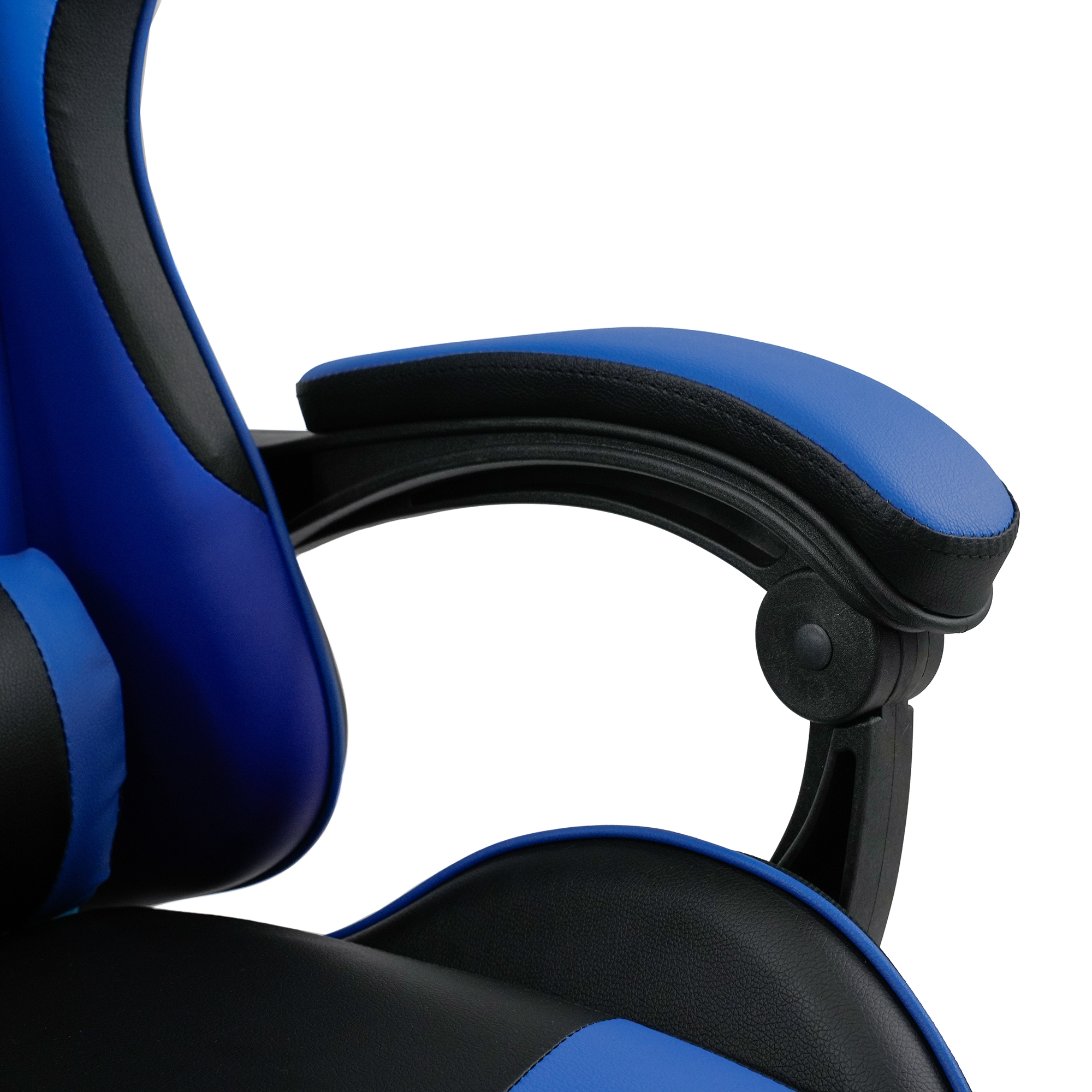 KUZLER SILLA GAMER NEGRO-AZUL RIK-101A - Imagen 2