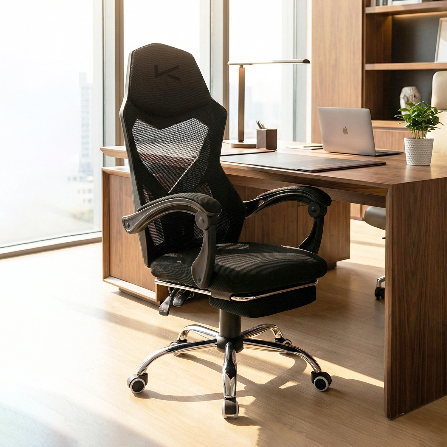 KUZLER SILLA GAMER OFFICE NEGRO TOVA-101N - Imagen 9