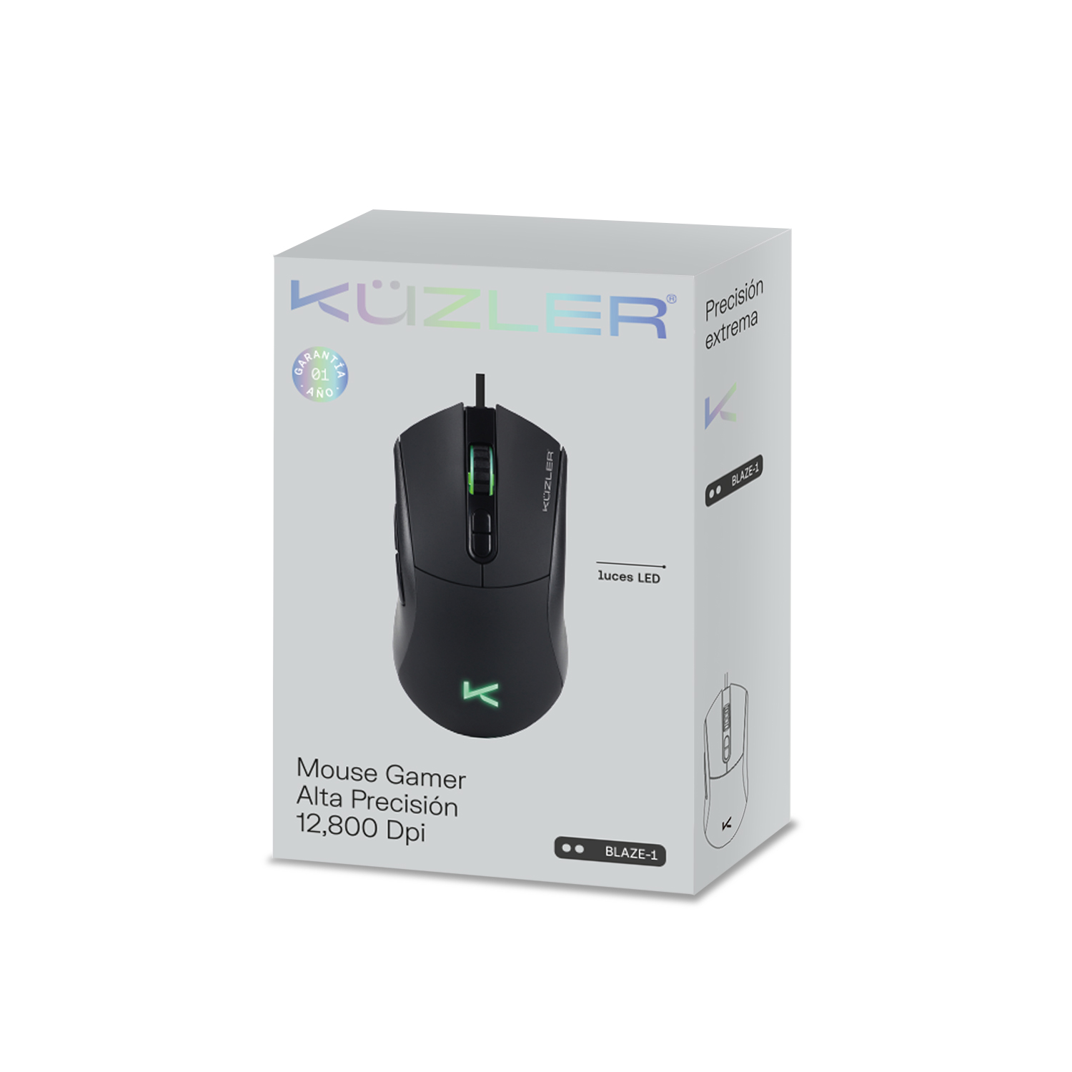 KUZLER MOUSE GAMER BLAZE-101 - Imagen 2