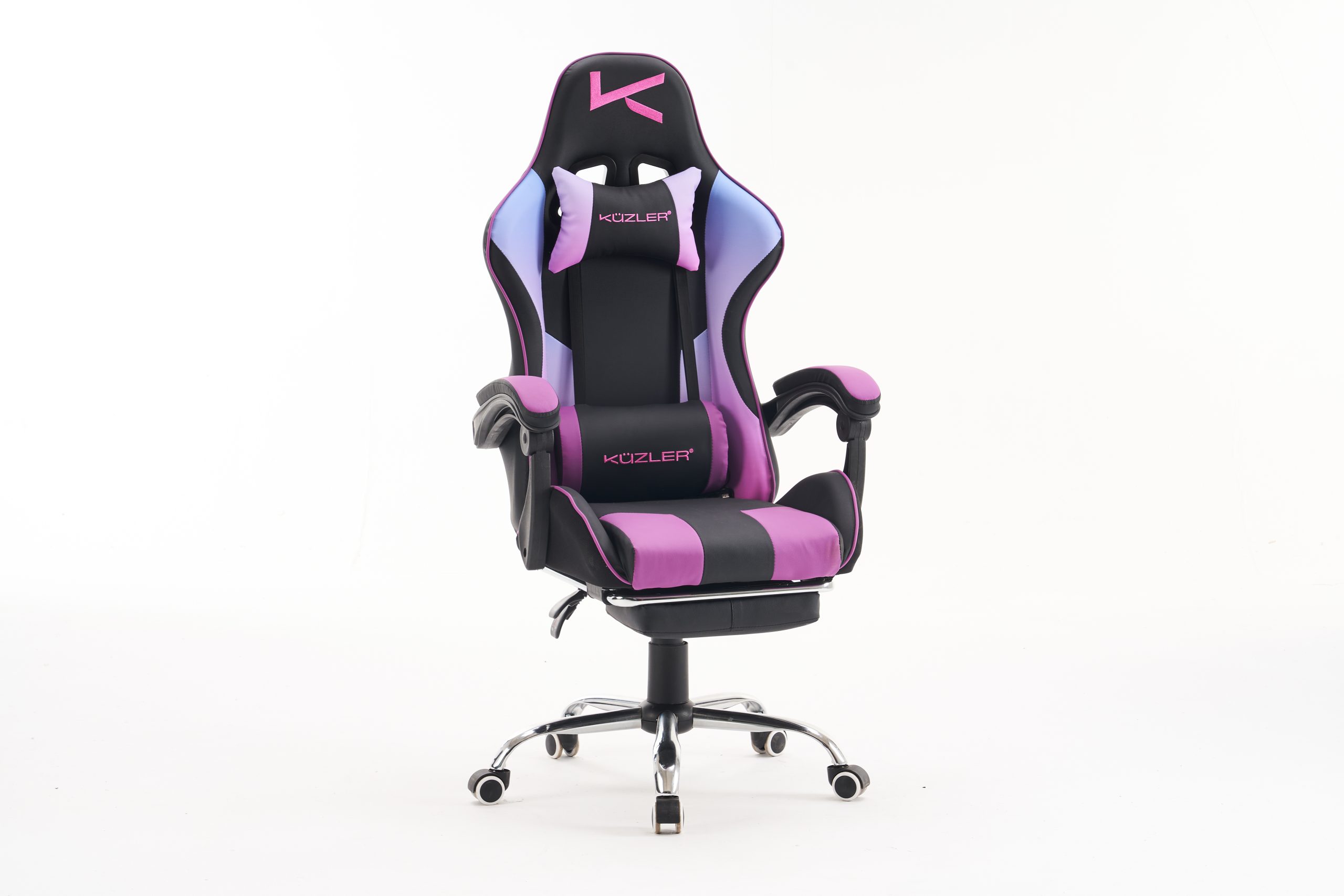 KUZLER SILLA GAMER NEGRO-MORADO RIK-101M - Imagen 2