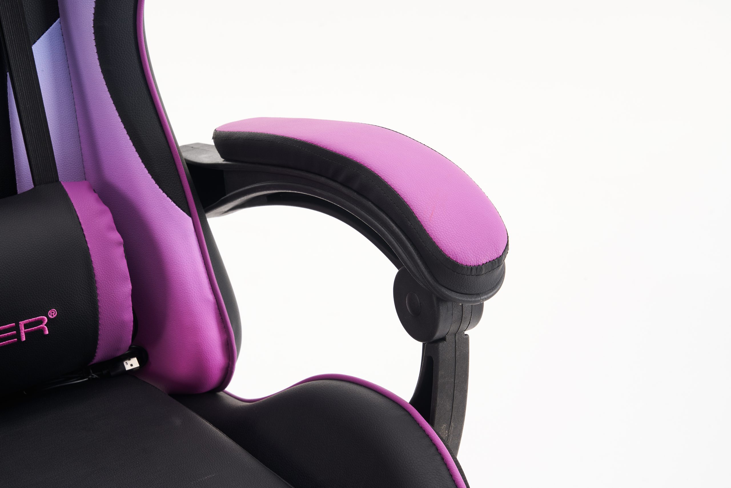 KUZLER SILLA GAMER NEGRO-MORADO RIK-101M - Imagen 6
