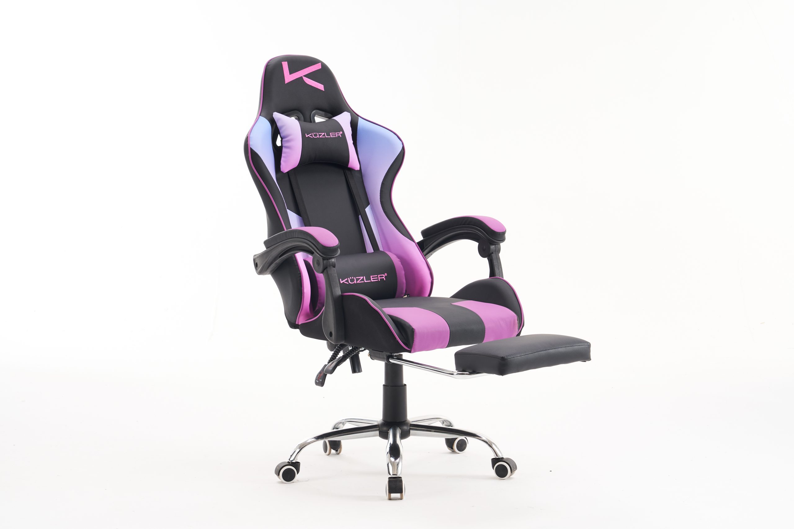 KUZLER SILLA GAMER NEGRO-MORADO RIK-101M - Imagen 8