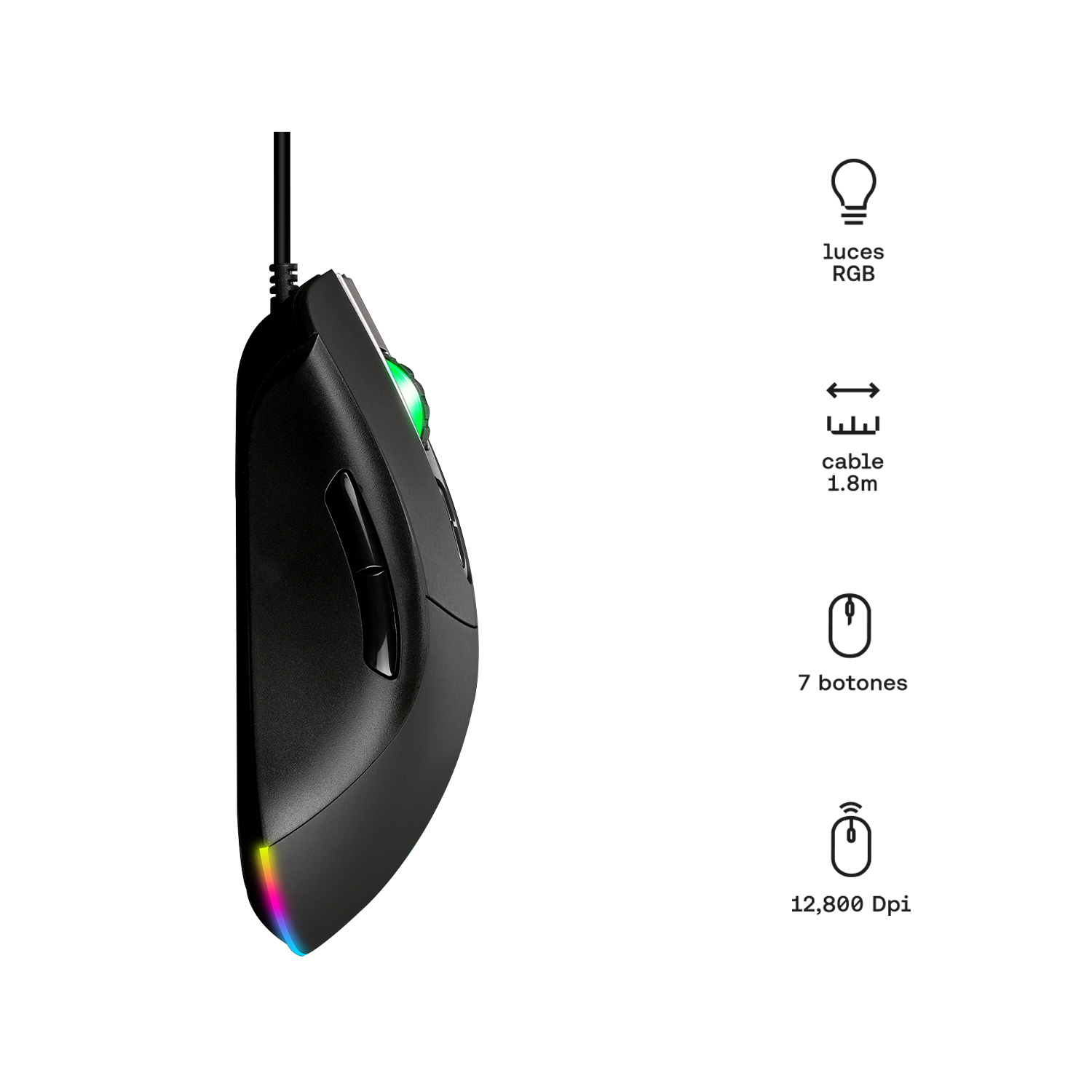 KUZLER MOUSE GAMER BLAZE-101 - Imagen 5