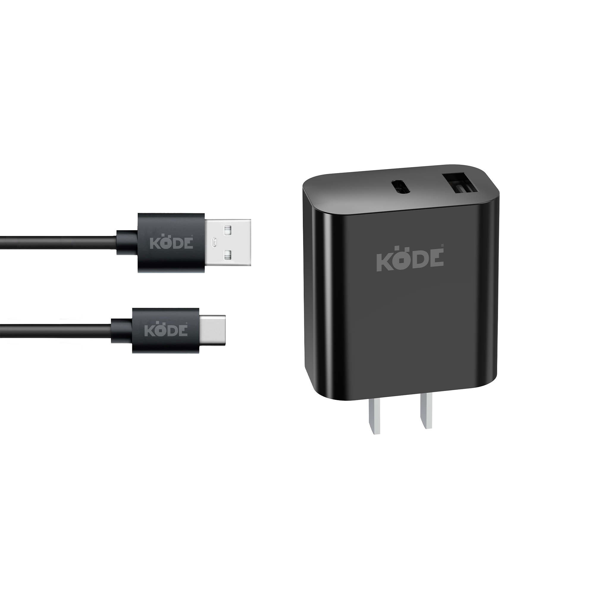 KODE USB A - C / 20W - PD/QC/FCP/AFC - 2A -1m - PD/QC - RAPTOR-20W - Imagen 2