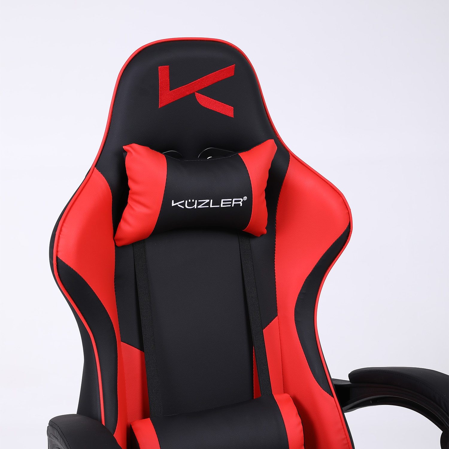 KUZLER SILLA GAMER NEGRO-ROJO RIK-101RE - Imagen 5