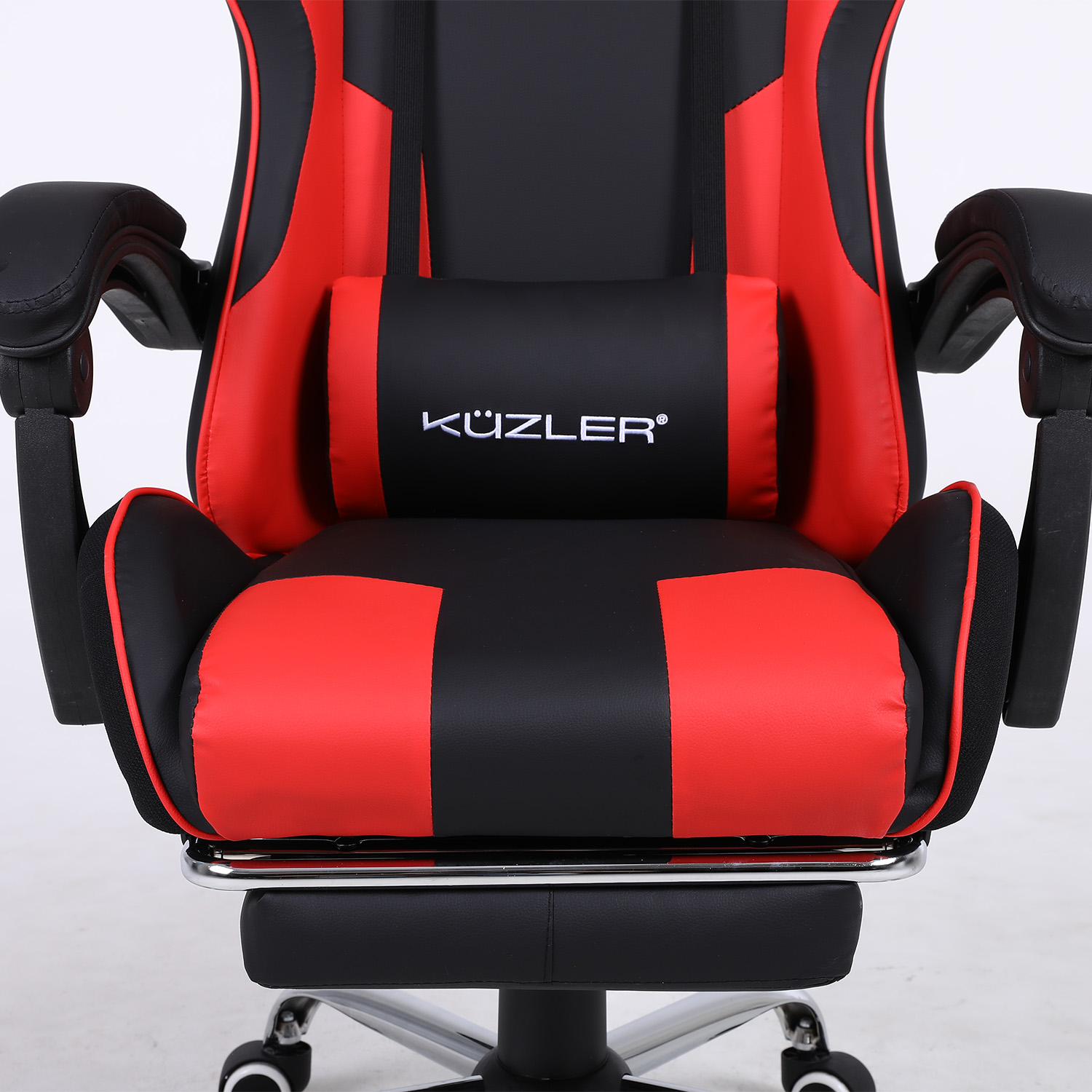 KUZLER SILLA GAMER NEGRO-ROJO RIK-101RE - Imagen 4