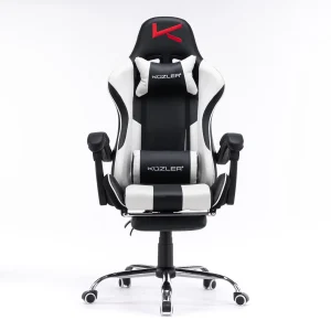 KUZLER SILLA GAMER NEGRO-BLANCO RIK-101B